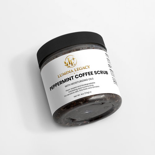 Peppermint Coffee Scrub