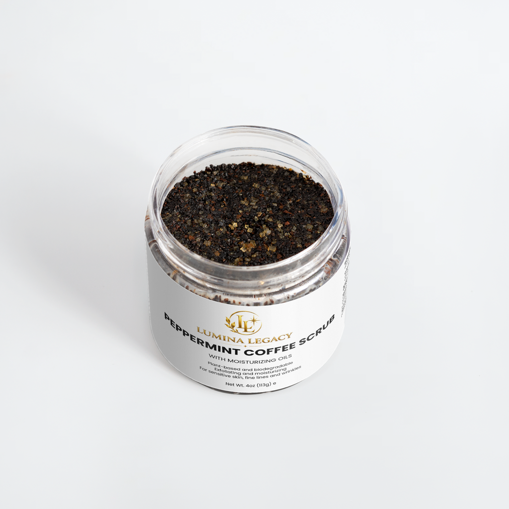 Peppermint Coffee Scrub