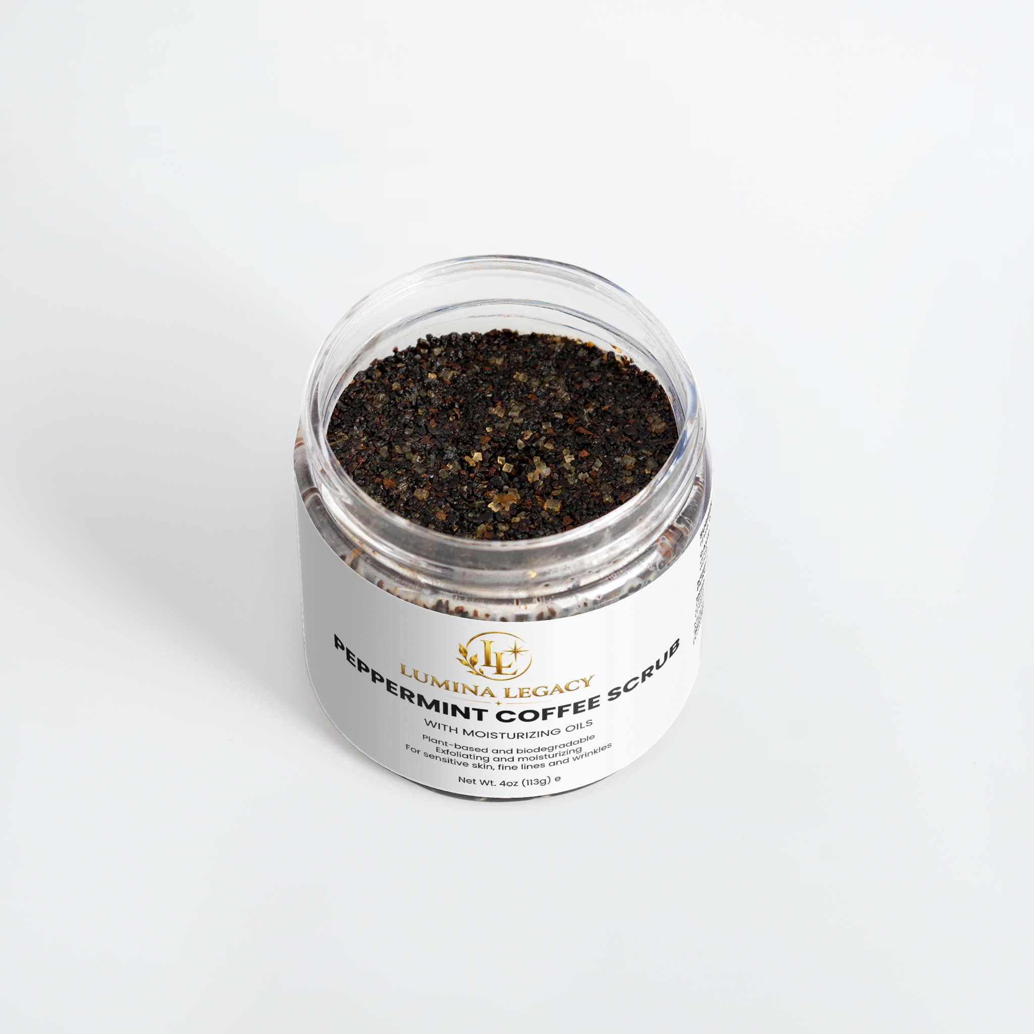 Peppermint Coffee Scrub