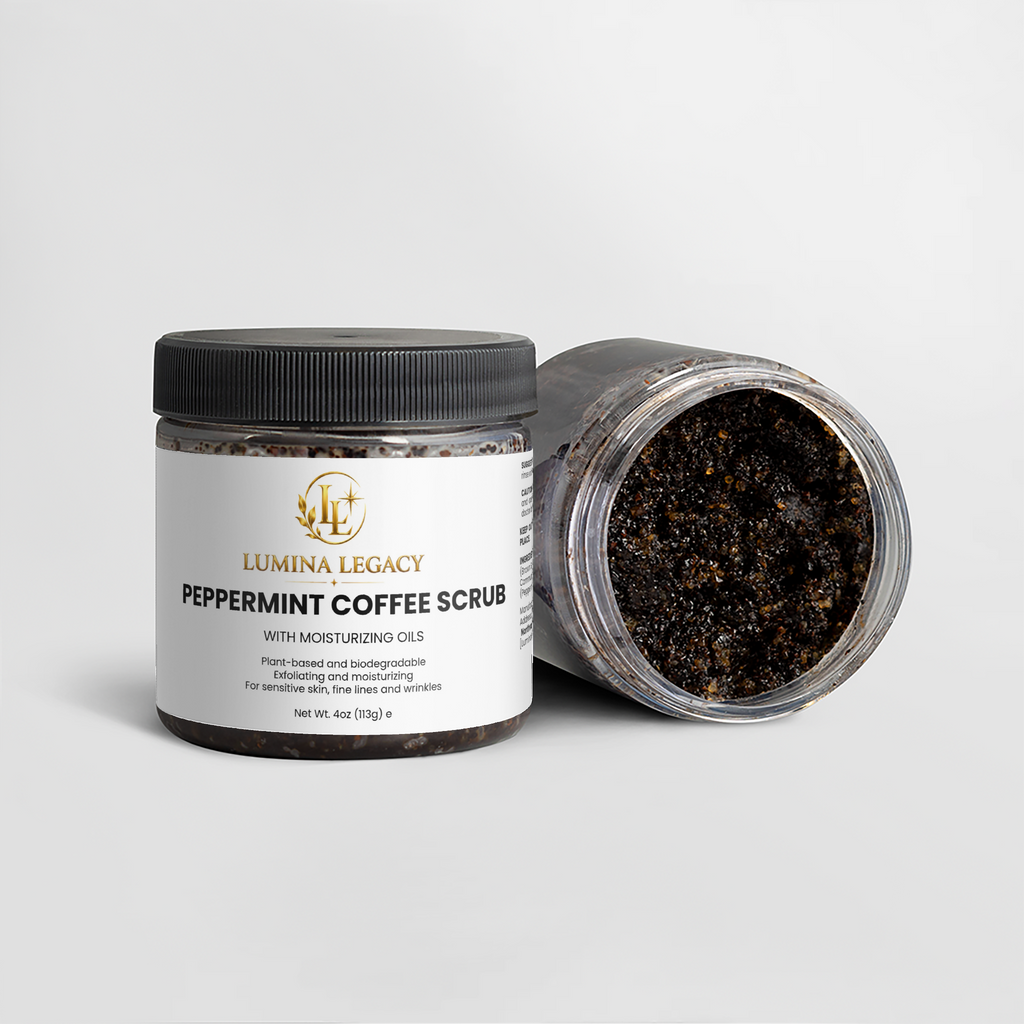 Peppermint Coffee Scrub