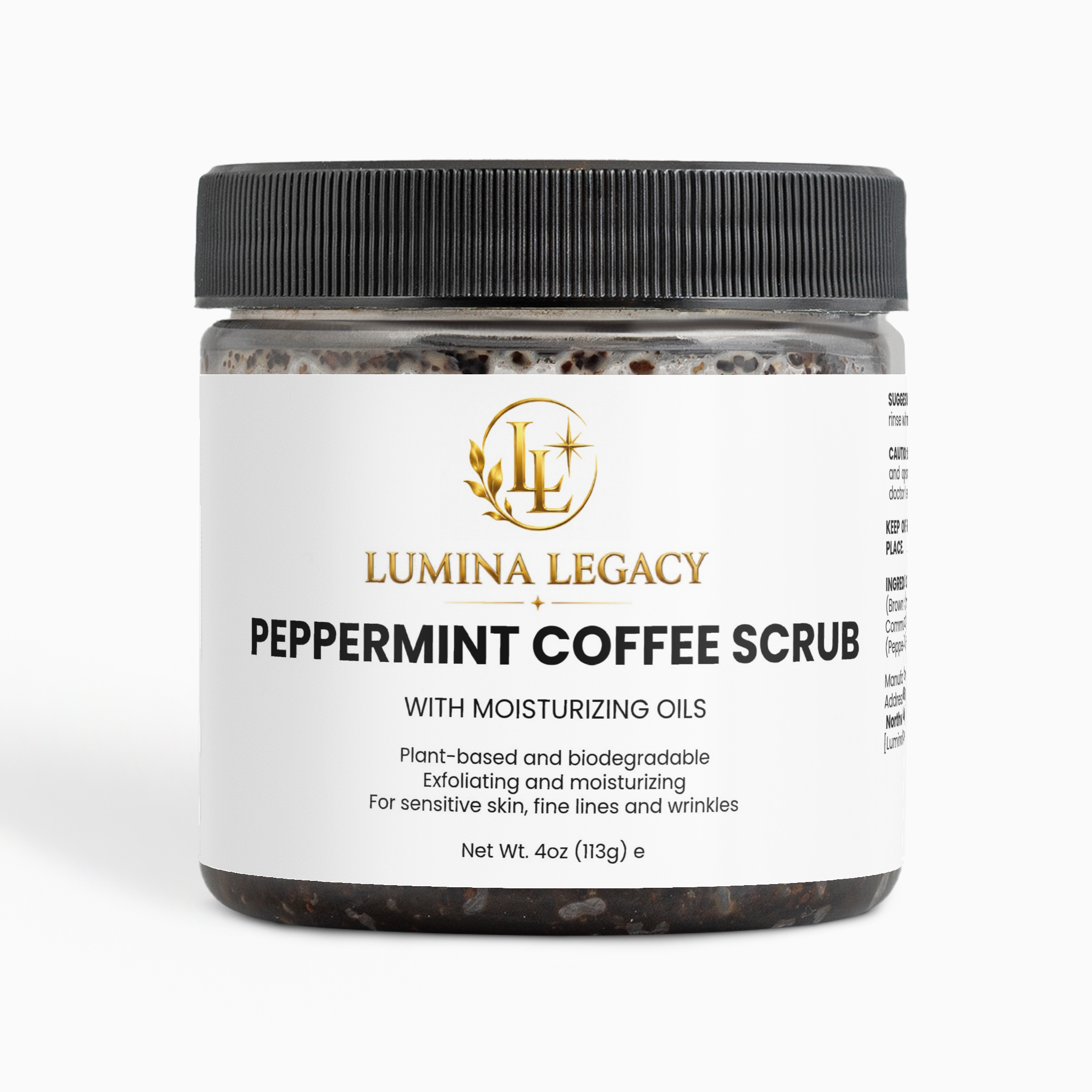Peppermint Coffee Scrub