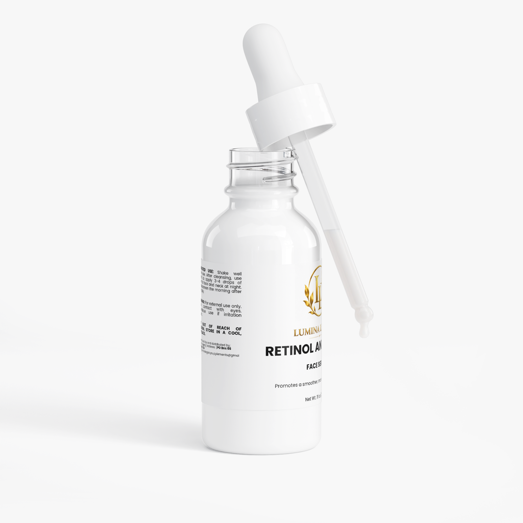 Retinol and Peptide Face Serum