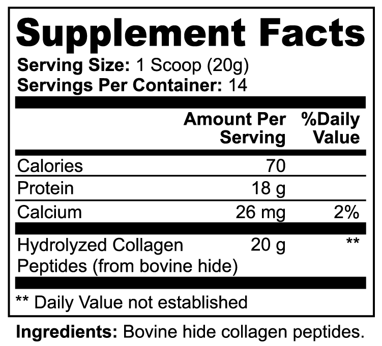 Grass-Fed  Collagen Peptides